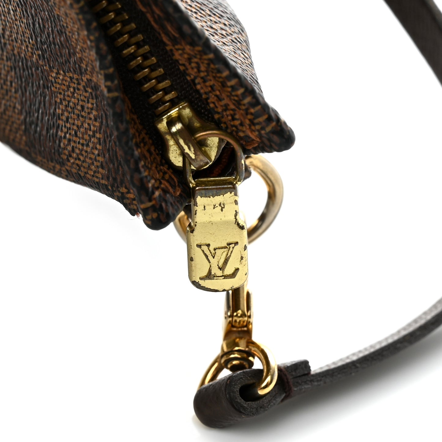 Damier Ebene Trousse Make Up Bag Pochette