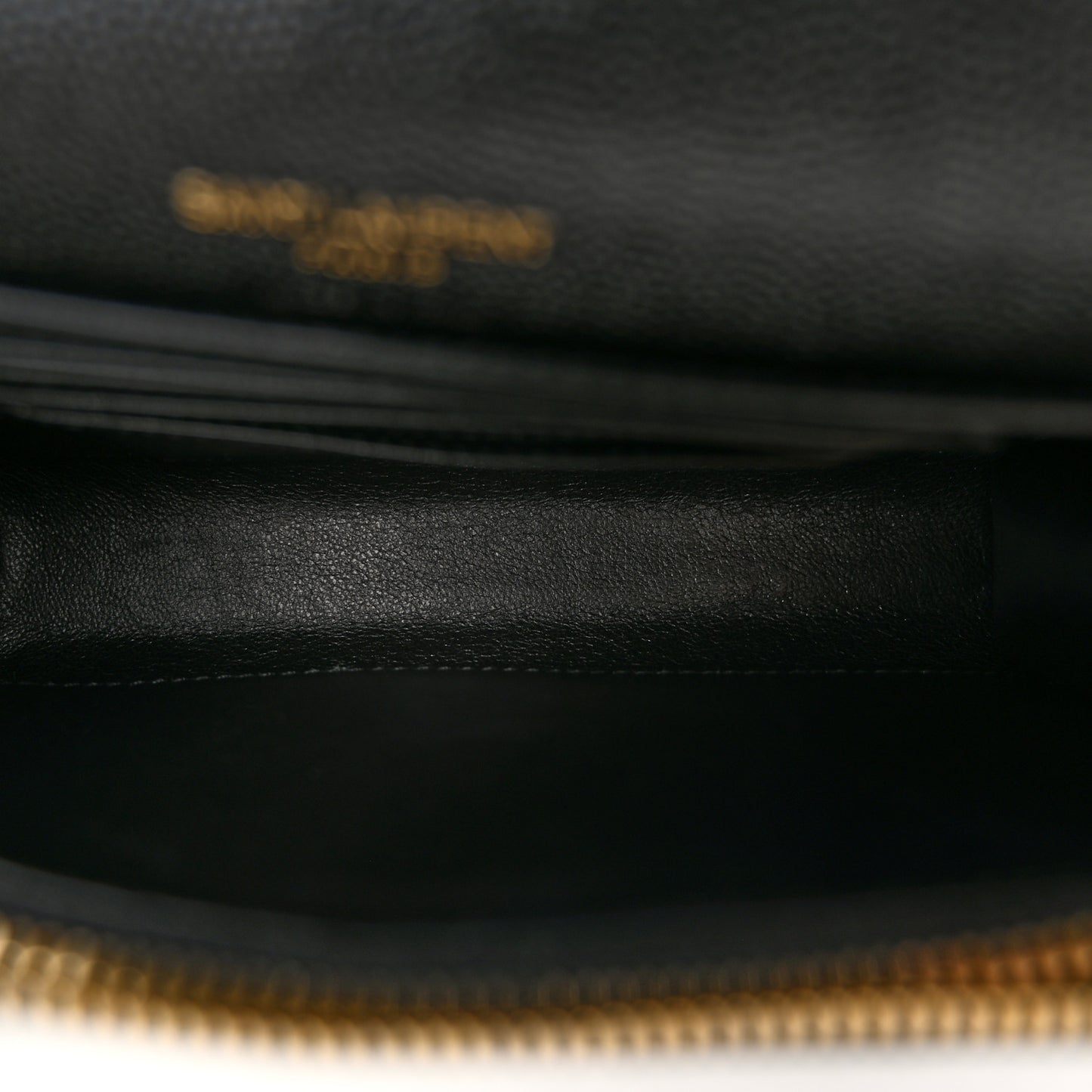 Grain De Poudre Monogram Kate Belt Bag Black