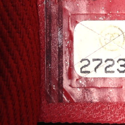 Chanel Caviar Quilted Mini Coco Handle Flap Red 8 of 15