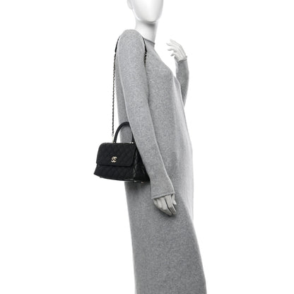 Chanel Caviar Quilted Mini Coco Handle Flap Black 2 of 11