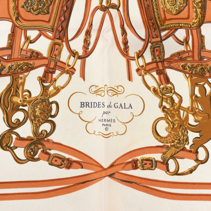 Hermes Silk Brides de Gala Pocket Square Scarf 2 of 3