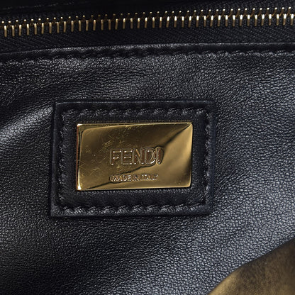 Fendi Nappa Mini Peekaboo Iconic Satchel Black 7 of 8