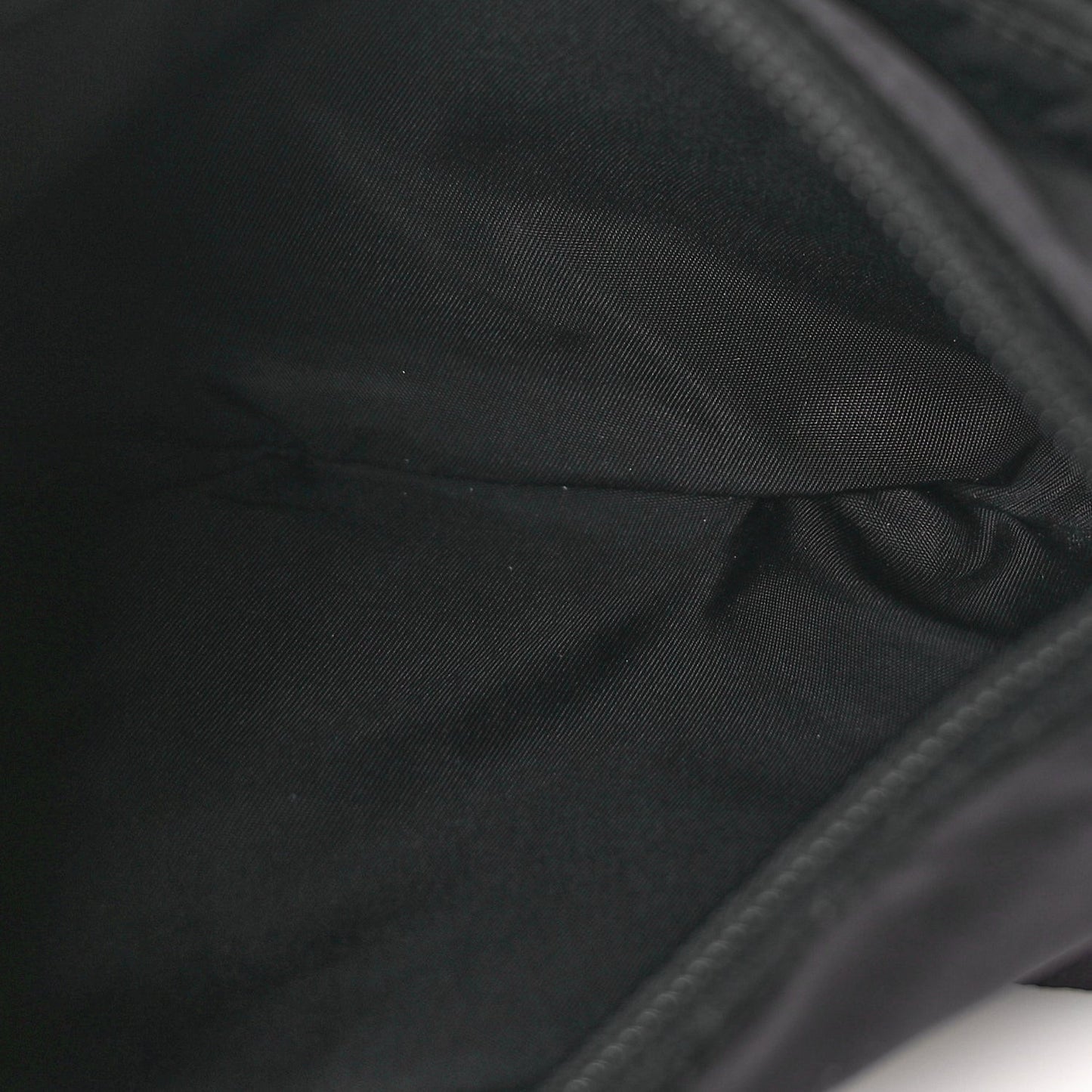 Re-Nylon Saffiano Belt Bag Black
