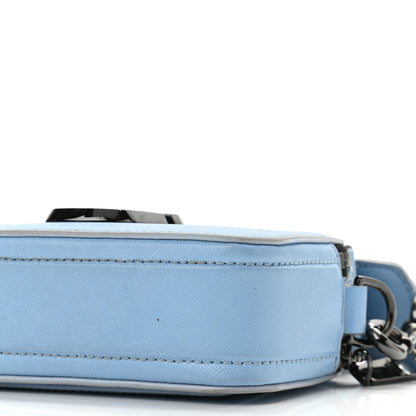 Marc Jacobs Saffiano Small Snapshot Camera Bag Light Blue 10 of 13