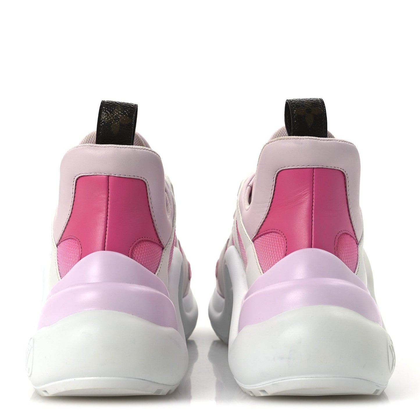 Calfskin Technical Nylon LV Archlight Sneaker Rose Clair
