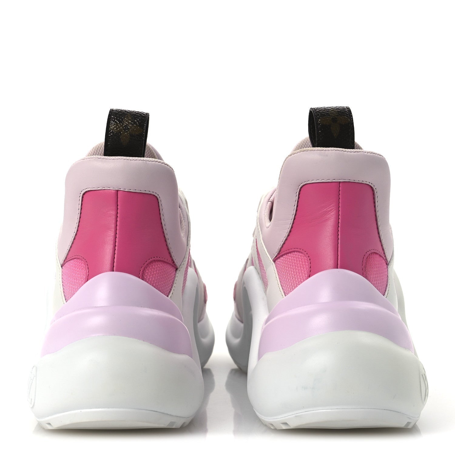Louis Vuitton Calfskin Technical Nylon LV Archlight Sneaker Rose Clair 6 of 7