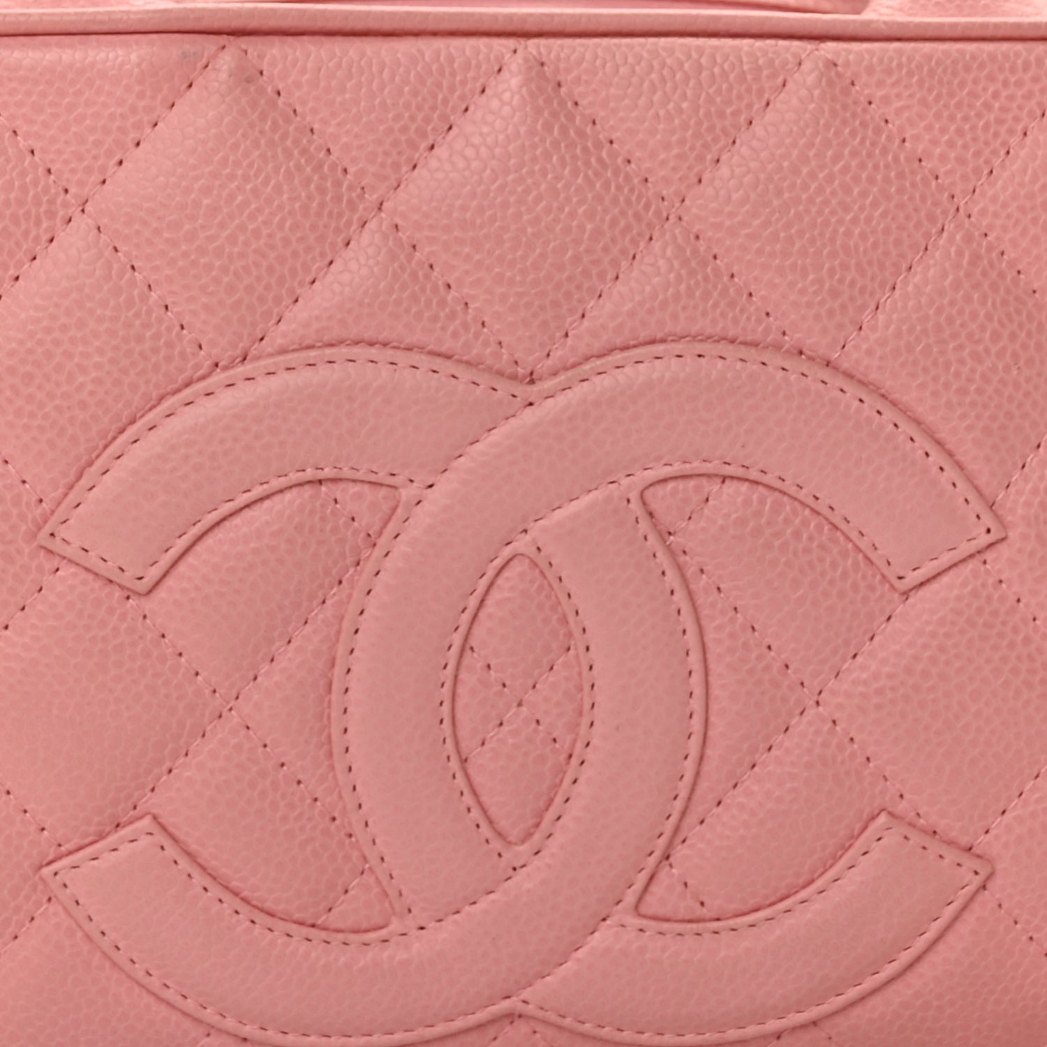 Chanel Caviar Quilted Small Bowler Pink 9 of 9