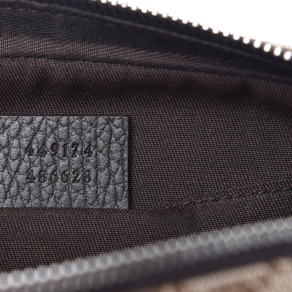 Gucci Monogram Belt Bag Dark Brown 9 of 10