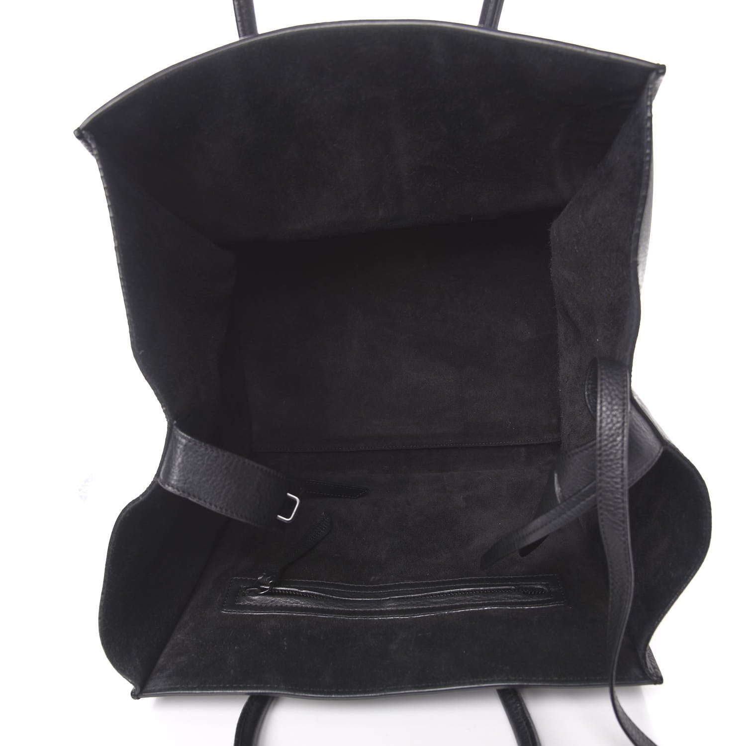 Celine Supple Calfskin Medium Phantom Luggage Black 6 of 18