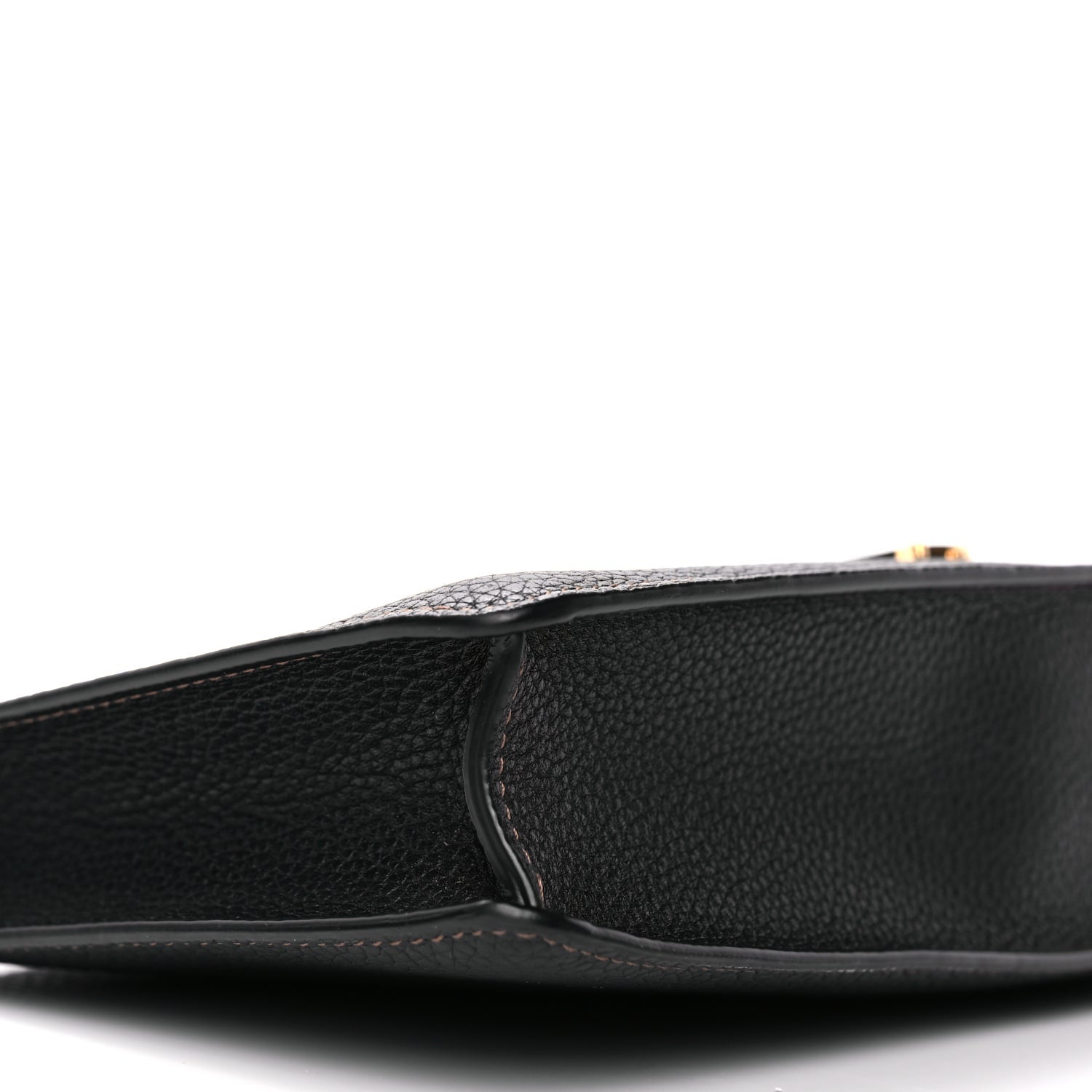 Burberry Grained Calfskin Mini TB Shoulder Pouch Black 7 of 8