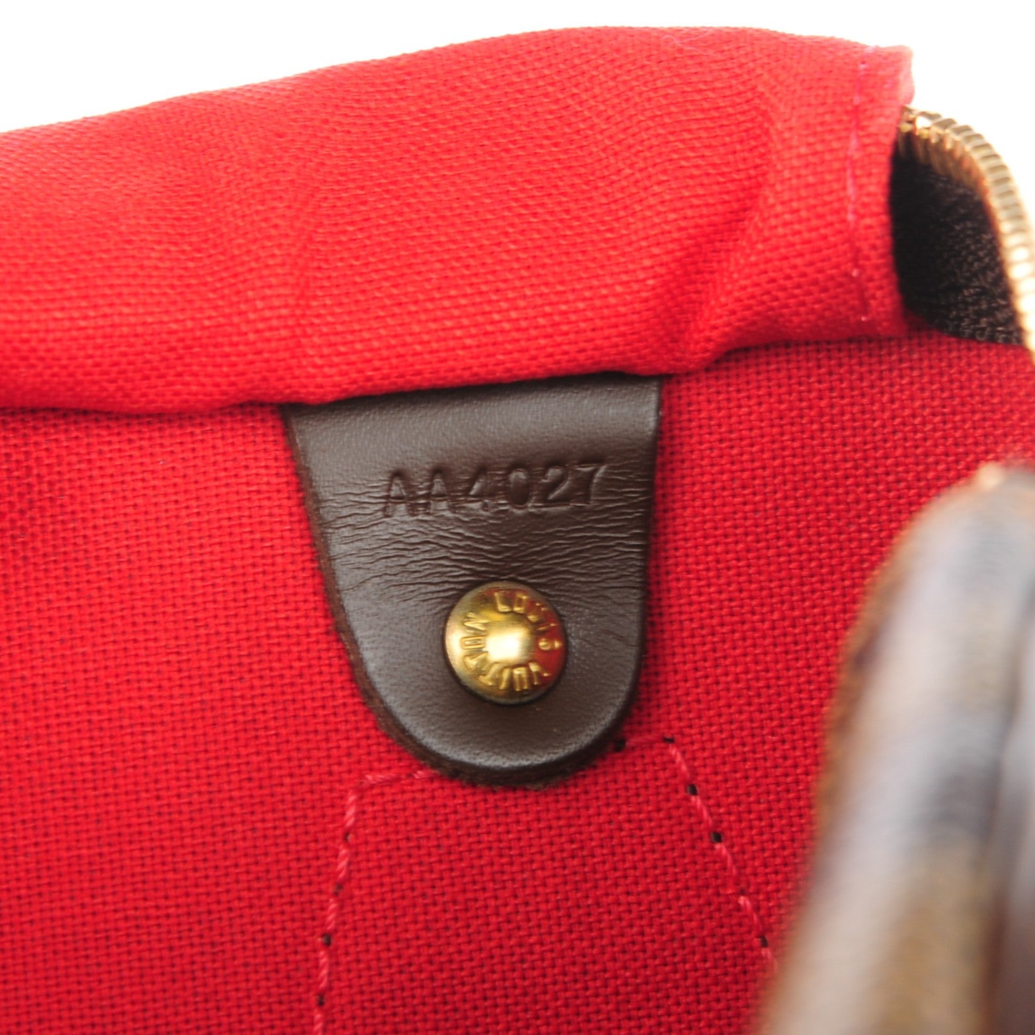 Louis Vuitton Damier Ebene Speedy 30 8 of 8