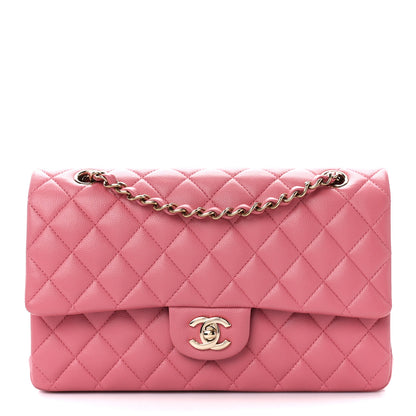 Chanel Caviar Quilted Medium Double Flap Pink 1 of 13