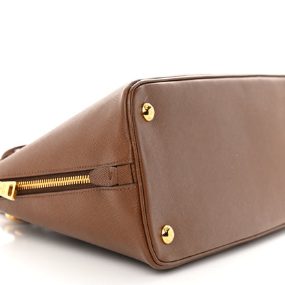 Prada Saffiano Lux Medium Promenade Tote Cacao 10 of 12