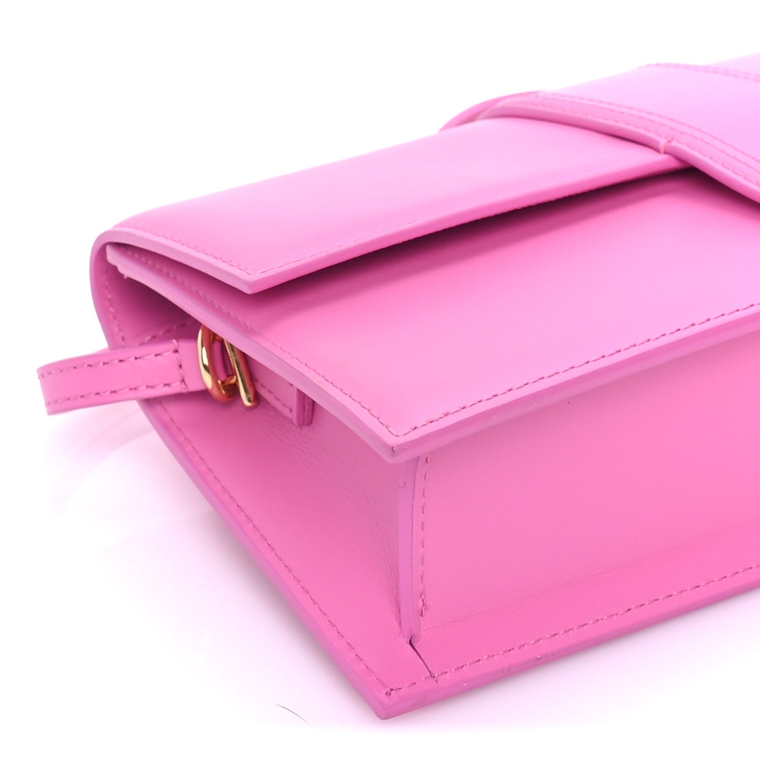 Jacquemus Smooth Calfskin Le Bambino Long Flap  Pink 7 of 7