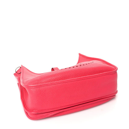 Hermes Taurillon Clemence Evelyne III PM  Rose Extreme 3 of 8