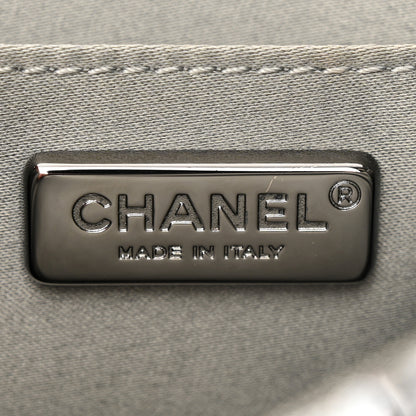 Chanel Sequin Mini Square Flap Silver 6 of 16
