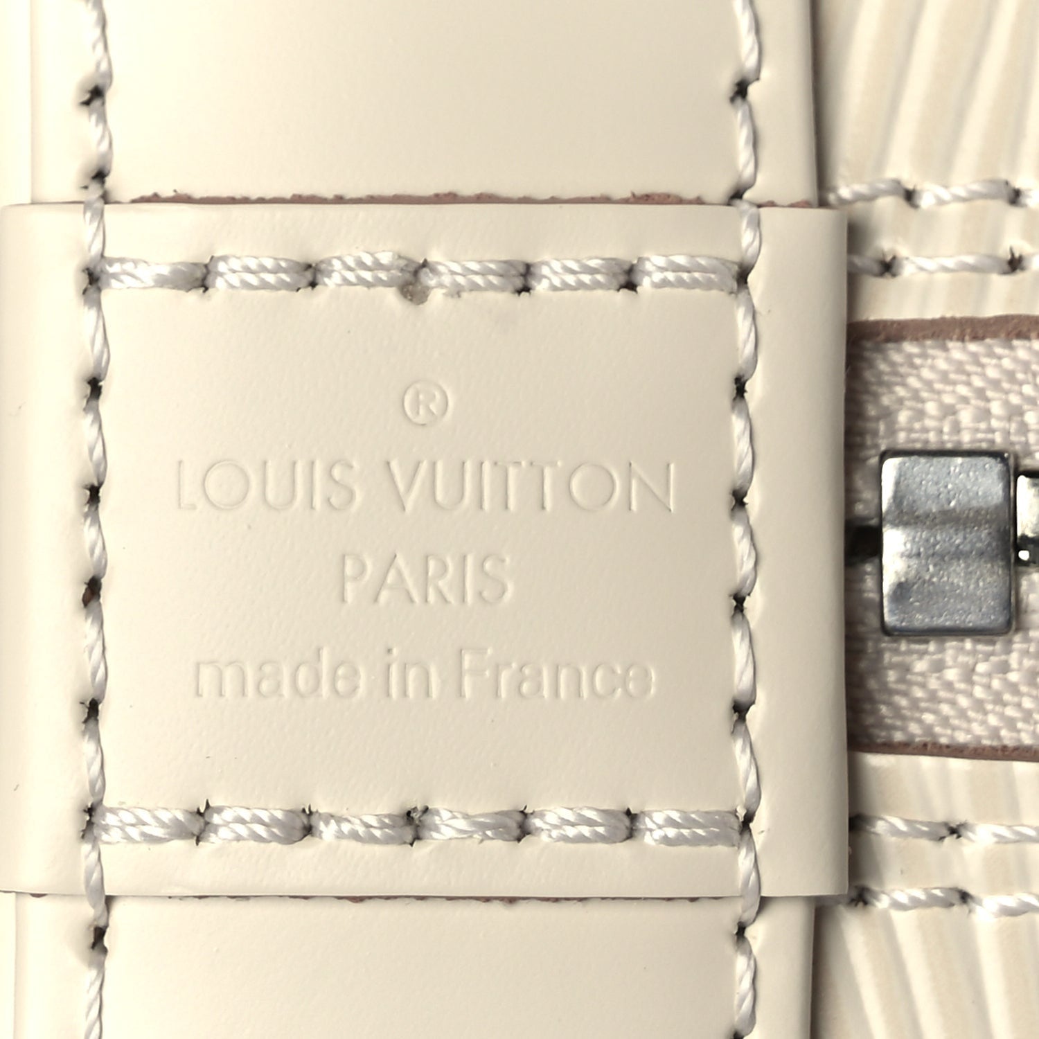 Louis Vuitton Epi Jacquard Alma BB Quartz 5 of 8
