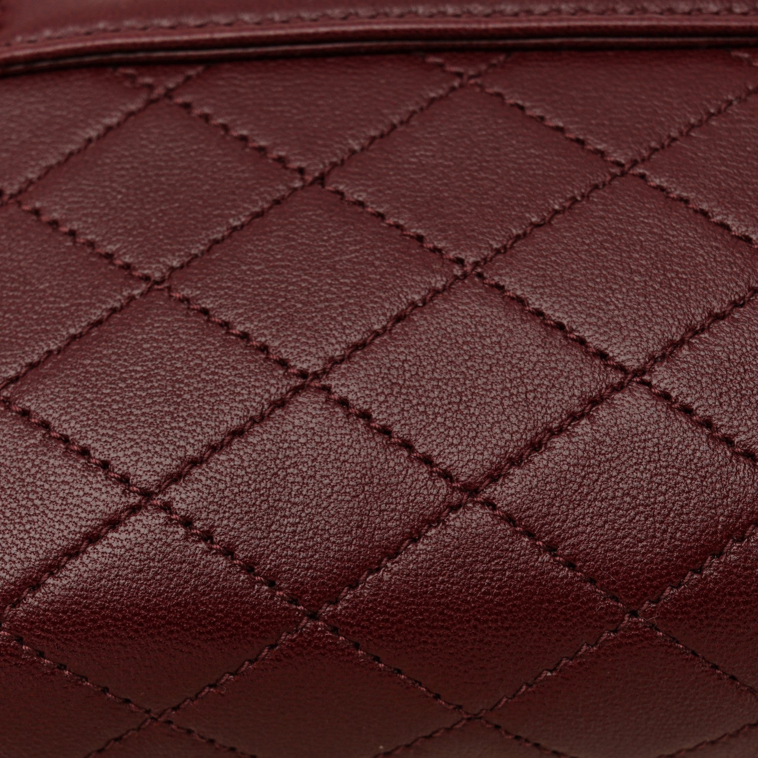 Saint Laurent Lambskin Quilted Monogram Mini Nolita Rouge Cabernet 13 of 14