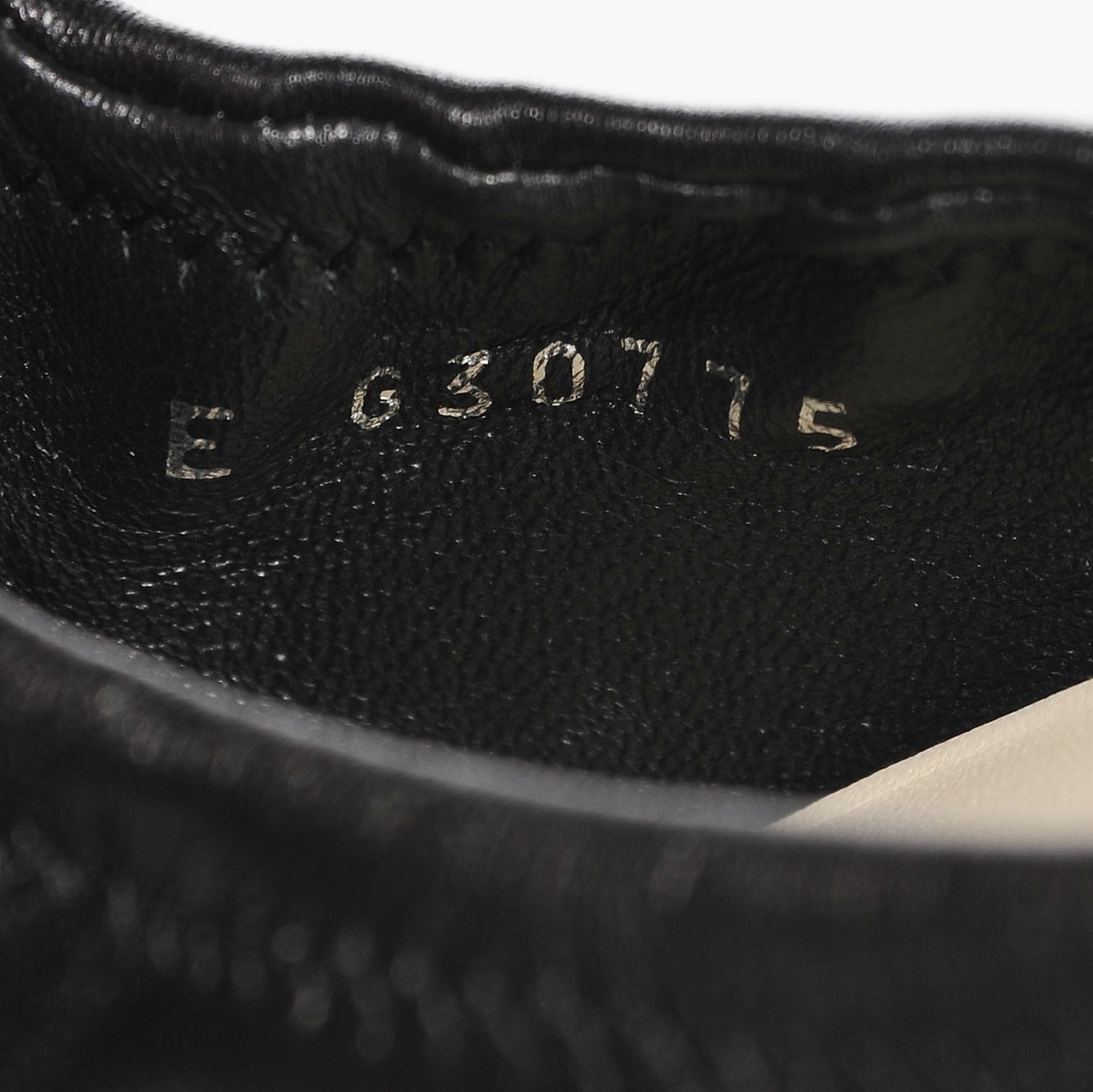 Chanel Lambskin Patent CC Elastic Pumps 39 Black 8 of 8