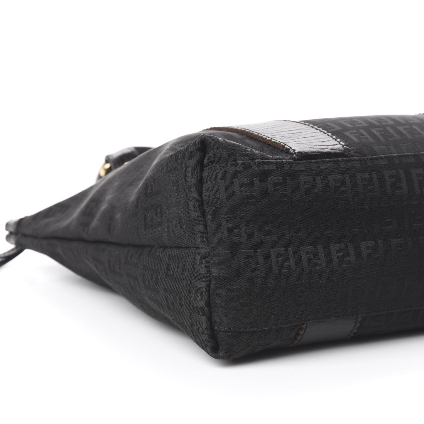 Zucchino Vitello Shopping Tote Black