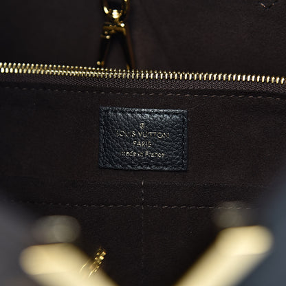 Louis Vuitton Calfskin Monogram Kimono Tote Black 6 of 13