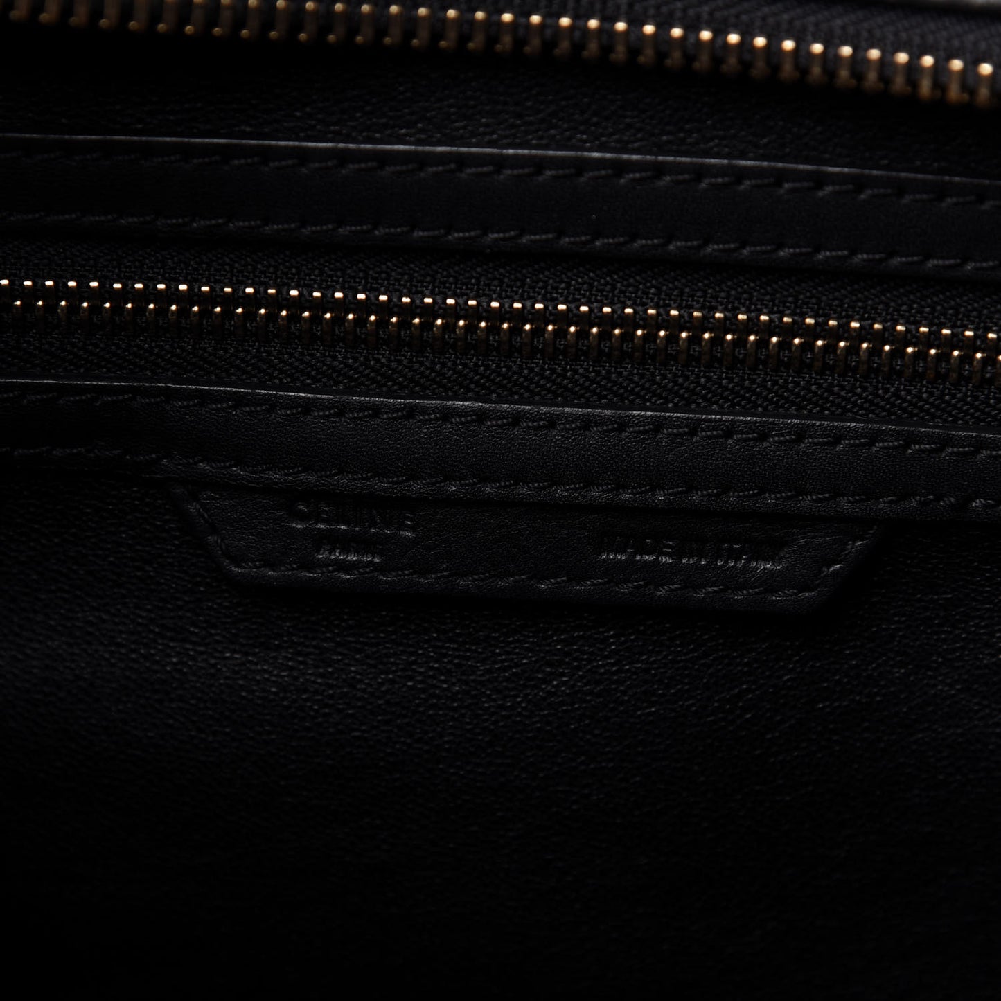 Smooth Calfskin Mini Luggage Black