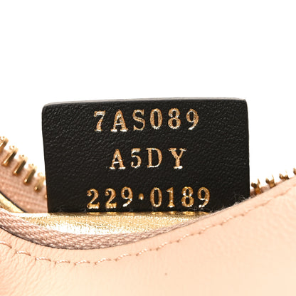 Fendi Vitello Grace Matte Nano Fendigraphy Hobo Charm Light Rose 7 of 10