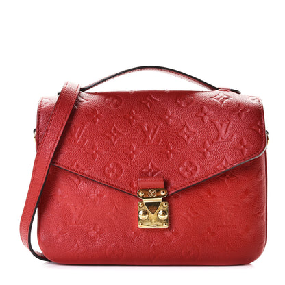 Louis Vuitton Empreinte Pochette Metis Scarlet 1 of 11