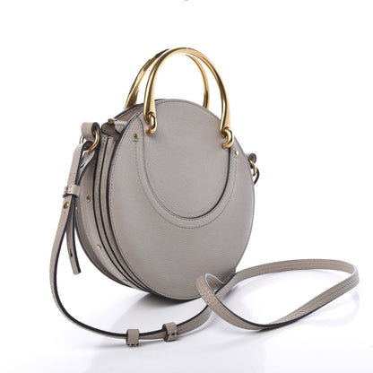 Chloe Calfskin Suede Small Pixie Bag Motty Grey 2 of 10
