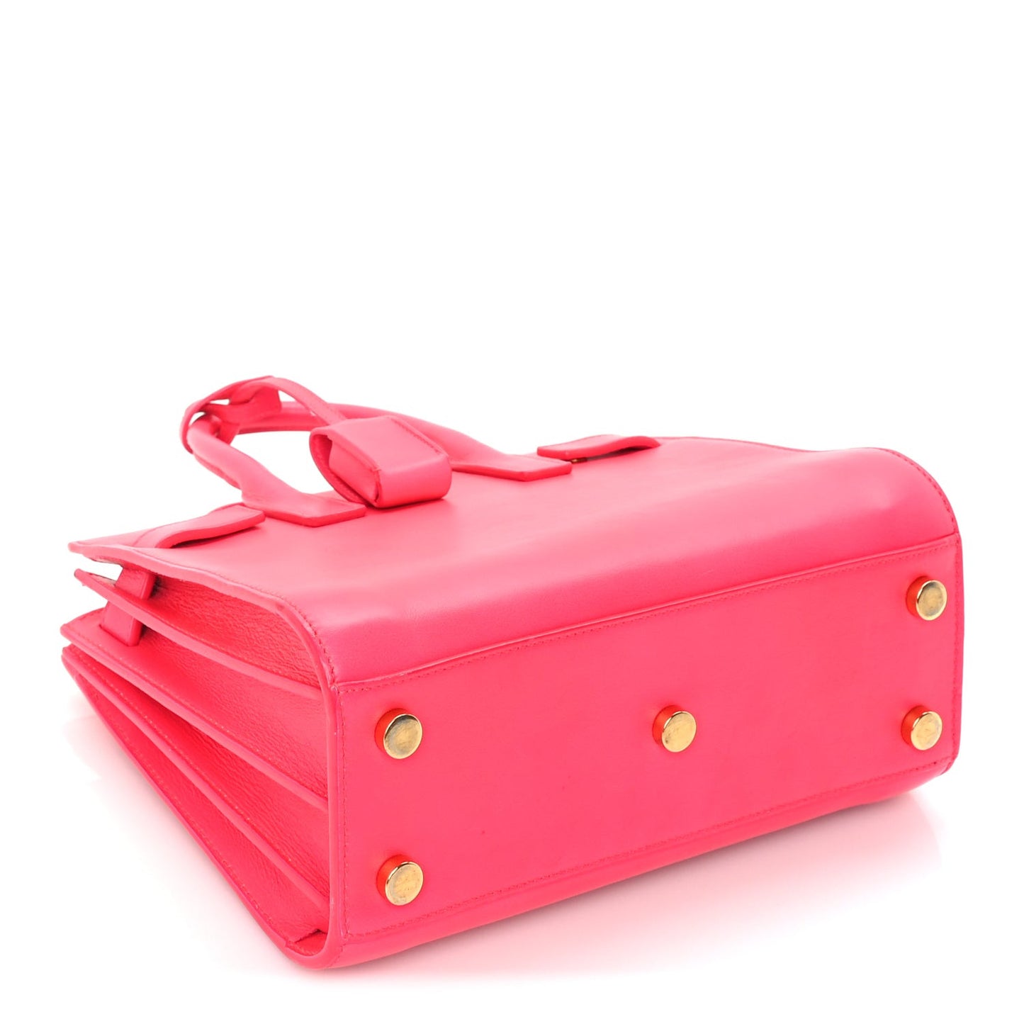 Calfskin Nano Sac De Jour Lipstick Fuchsia