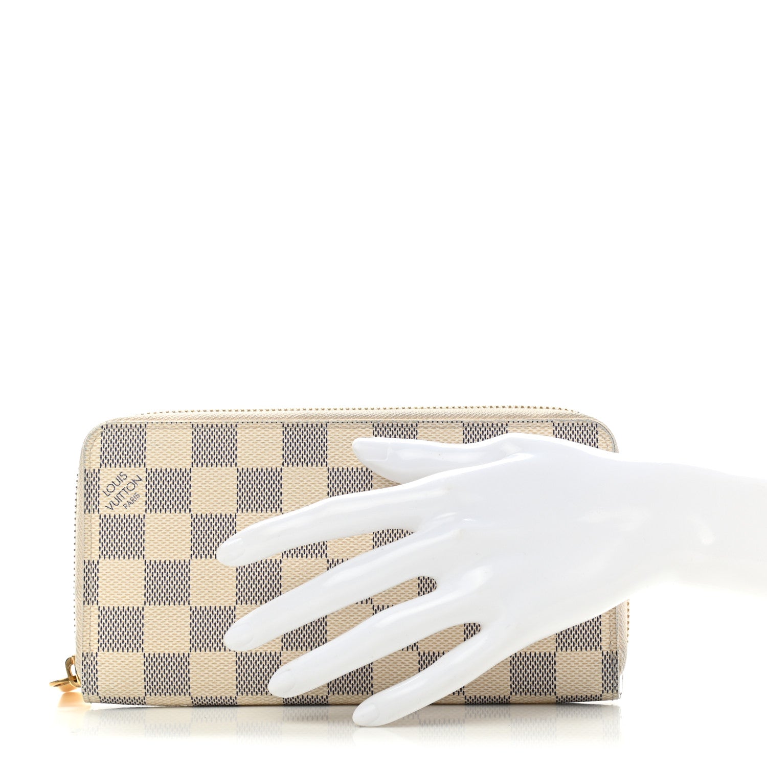 Louis Vuitton Damier Azur Zippy Wallet 2 of 7