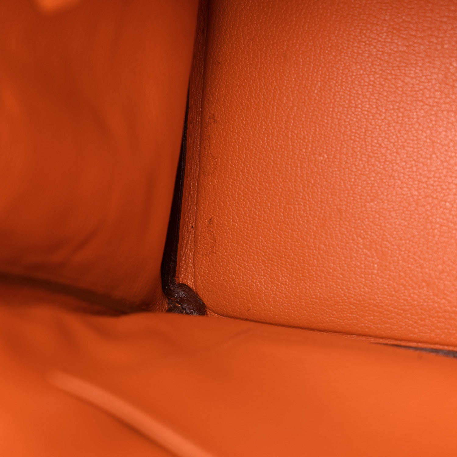 Hermes Ostrich Birkin 35 Orange 11 of 16