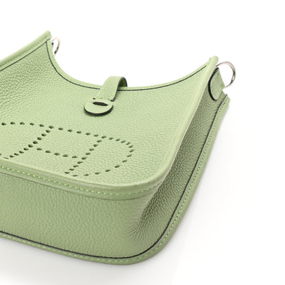 Hermes Taurillon Maurice Evelyne TPM Vert Criquet 8 of 9