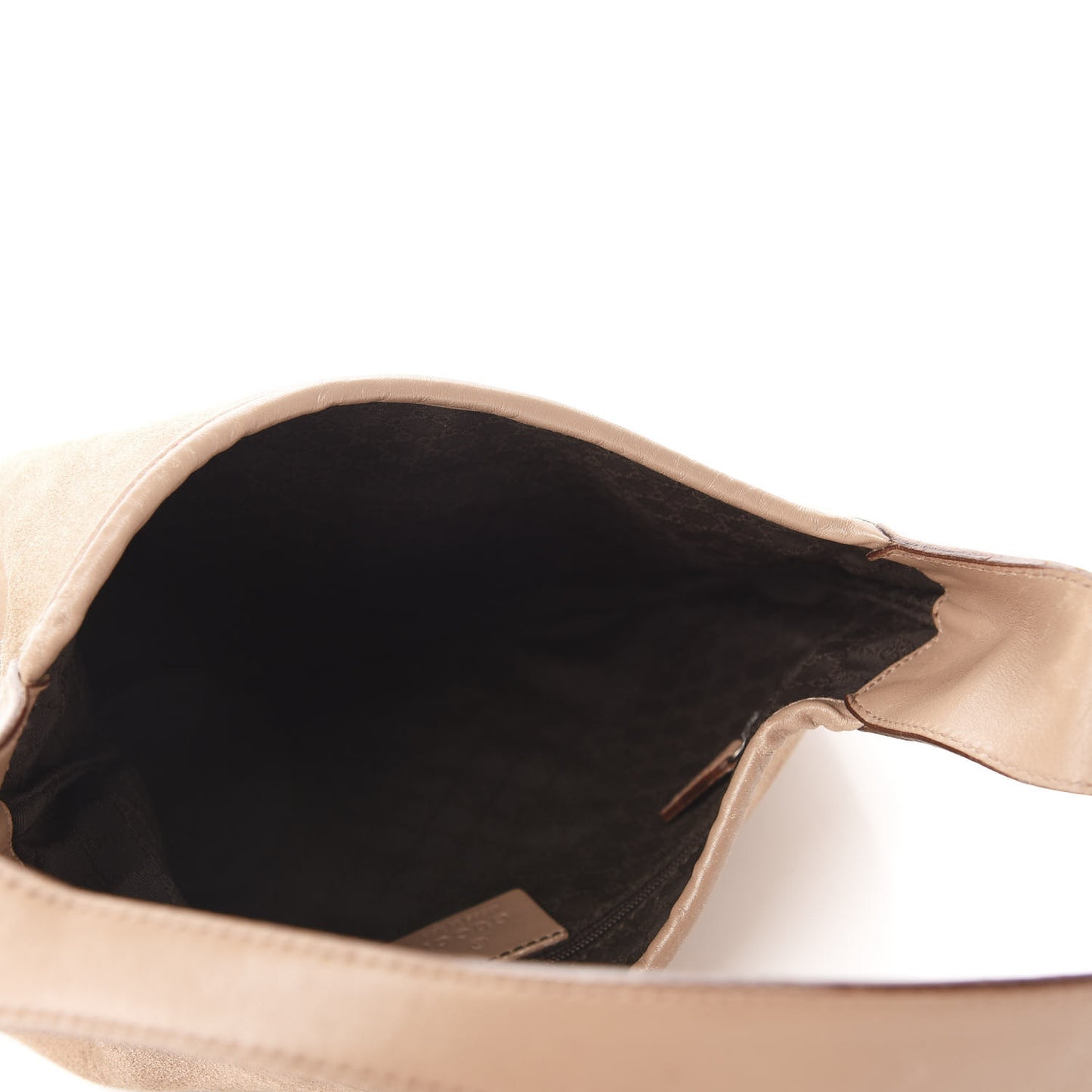 Suede Small Jackie O Hobo Tan