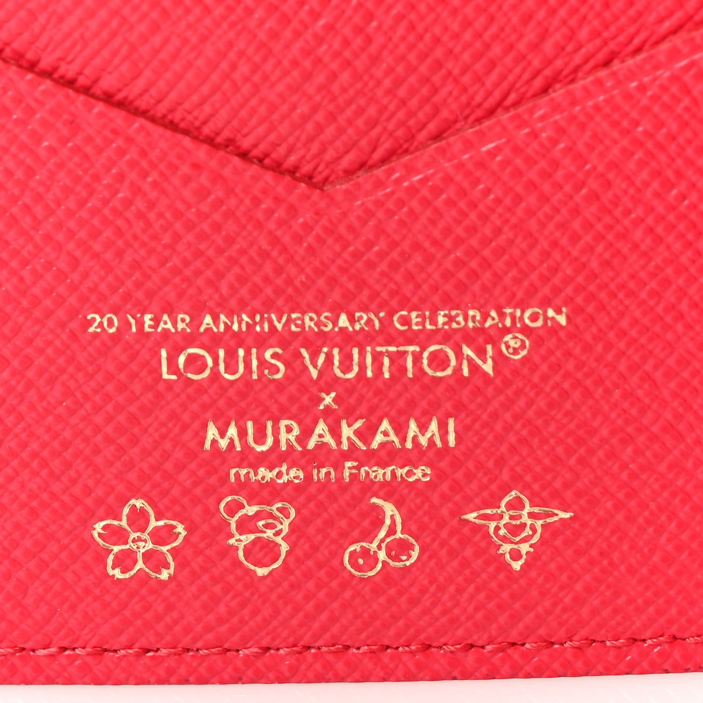 LV X TM Monogram Cerises Passport Cover