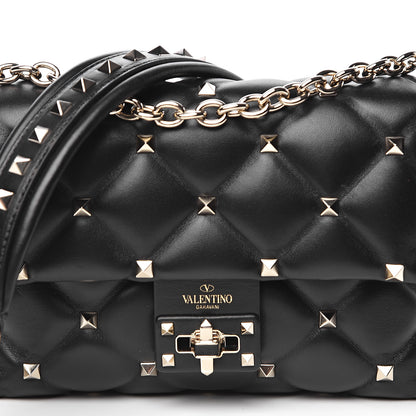 Valentino Garavani Nappa Small Candystud Crossbody Black 9 of 9