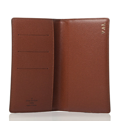 Louis Vuitton Monogram Checkbook Holder Case Wallet 3 of 4
