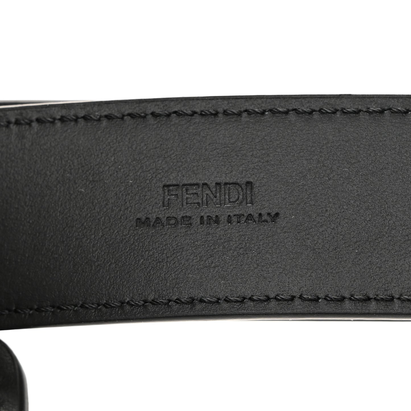 Calfskin Multi Pocket Belt Black