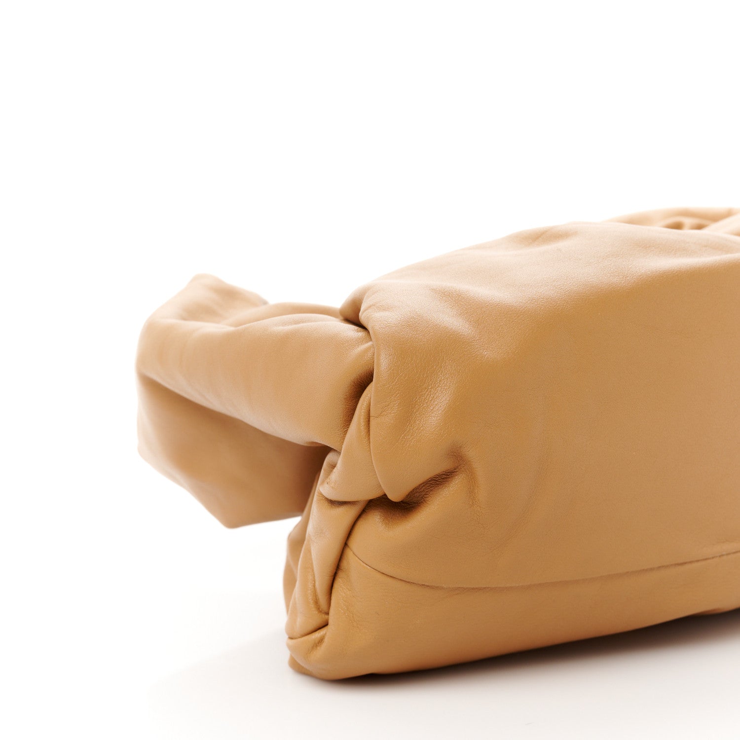 Bottega Veneta Smooth Butter Calfskin Small The Shoulder Pouch Caramel 9 of 10