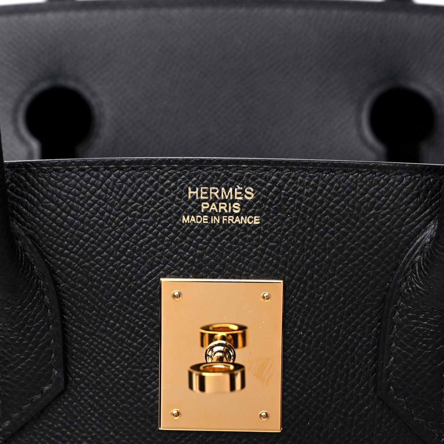 Epsom Birkin 30 Black