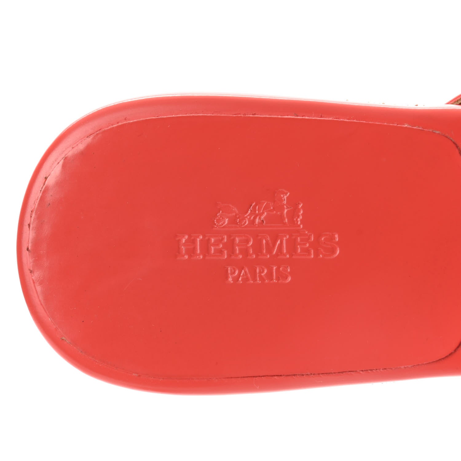 Hermes Nappa Calfskin Corfou Sandals 35.5 8 of 9