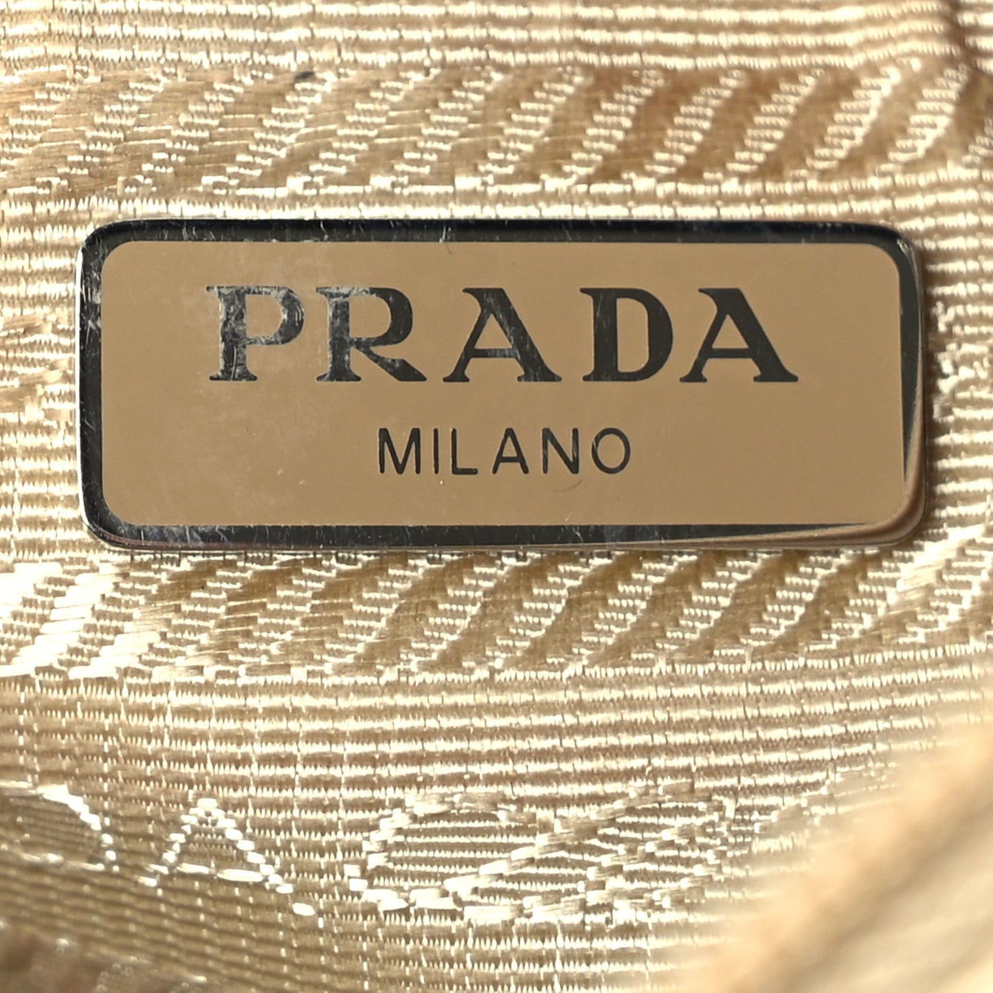 Re-Nylon Vela Pouch Beige