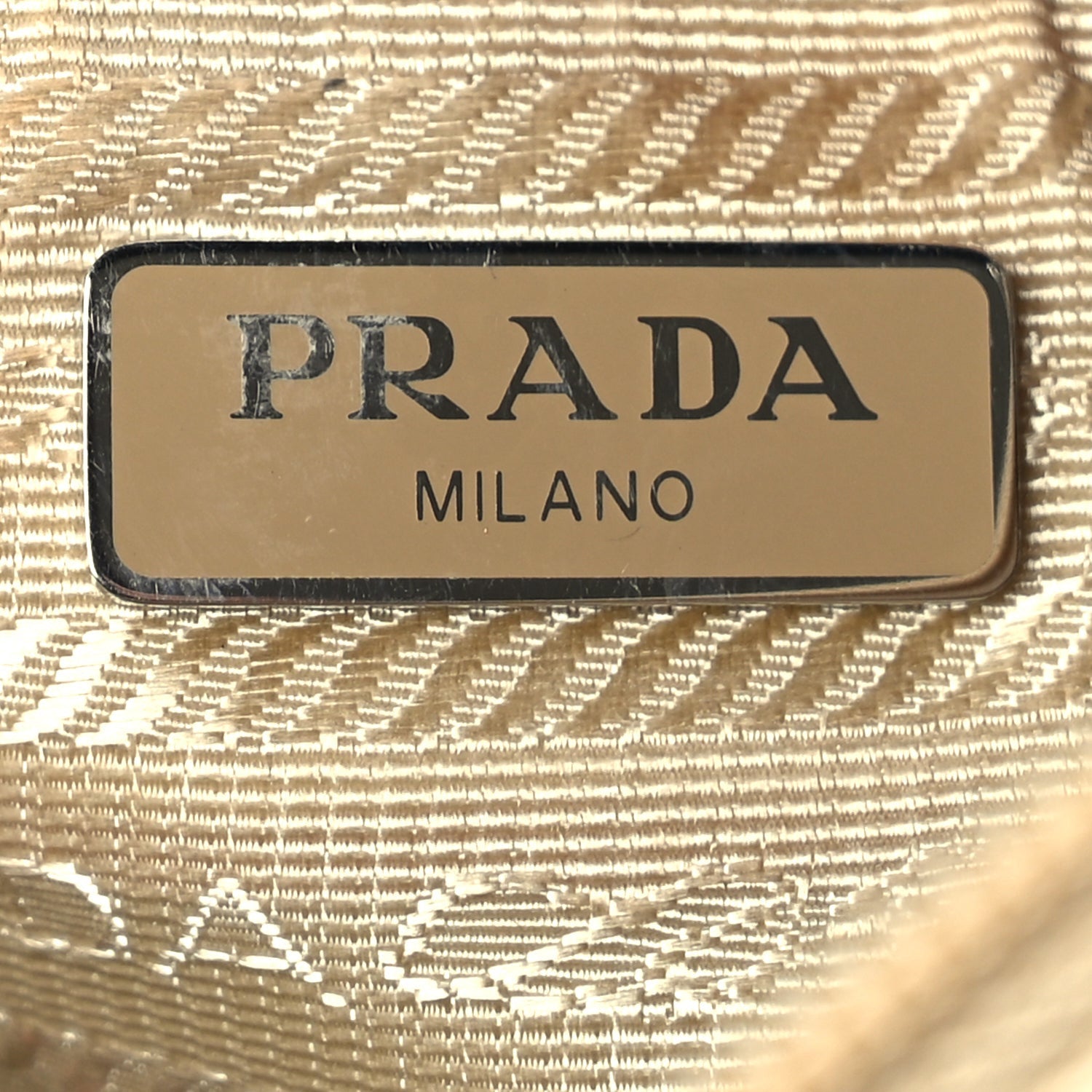 Prada Re-Nylon Vela Pouch Beige 5 of 8