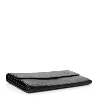 Louis Vuitton Epi Sarah Wallet Black 4 of 7