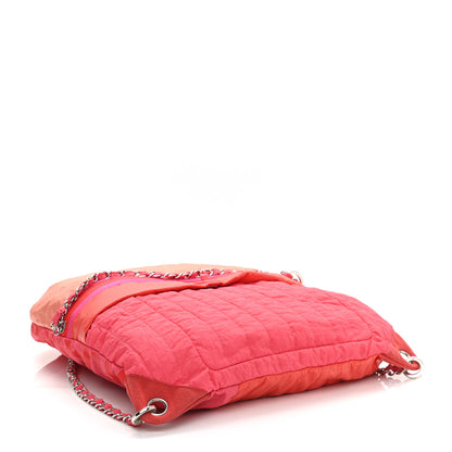 Chanel Nylon Coco Sport Drawstring Backpack Pink 4 of 10