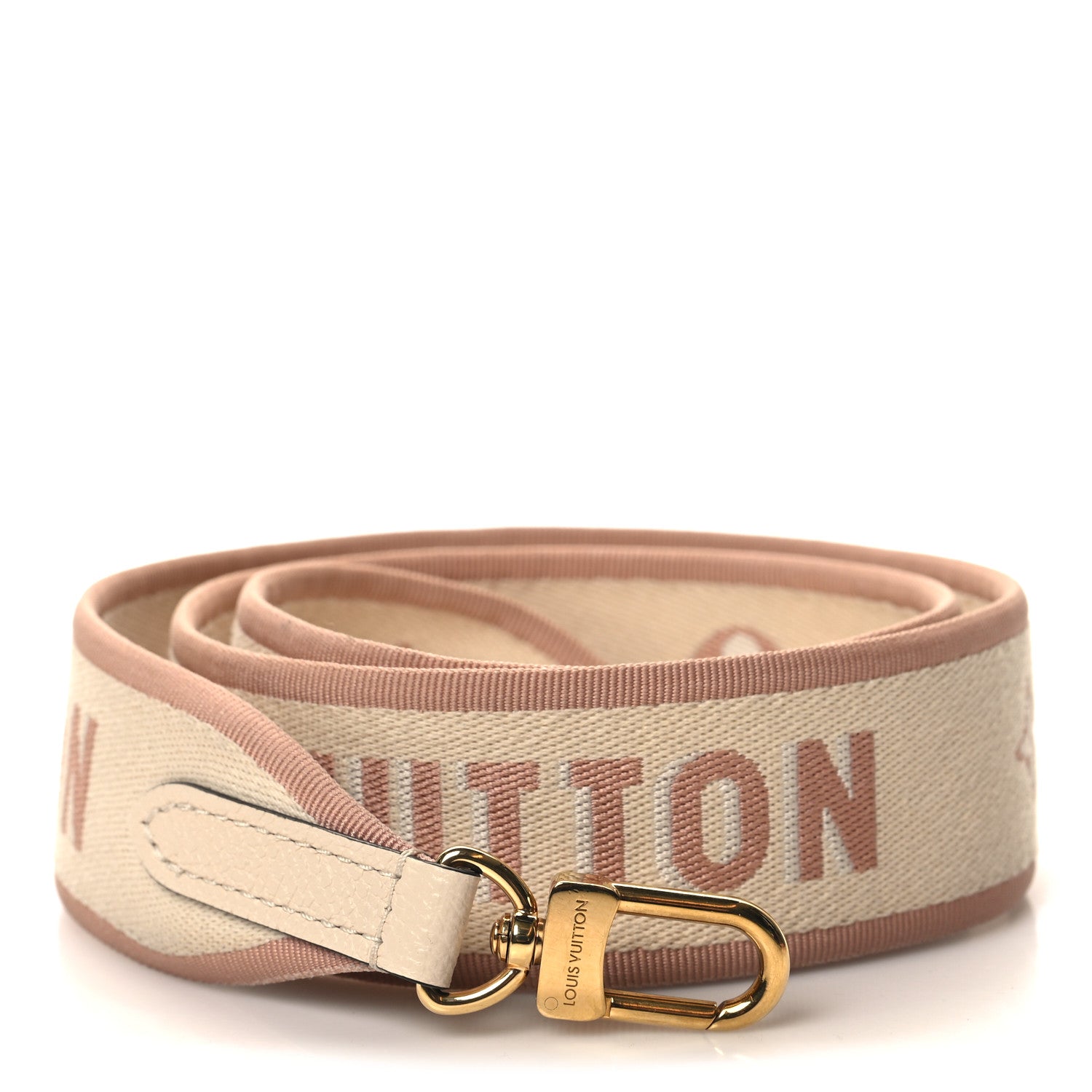 Louis Vuitton Jacquard Diane Shoulder Strap Creme Beige 1 of 3