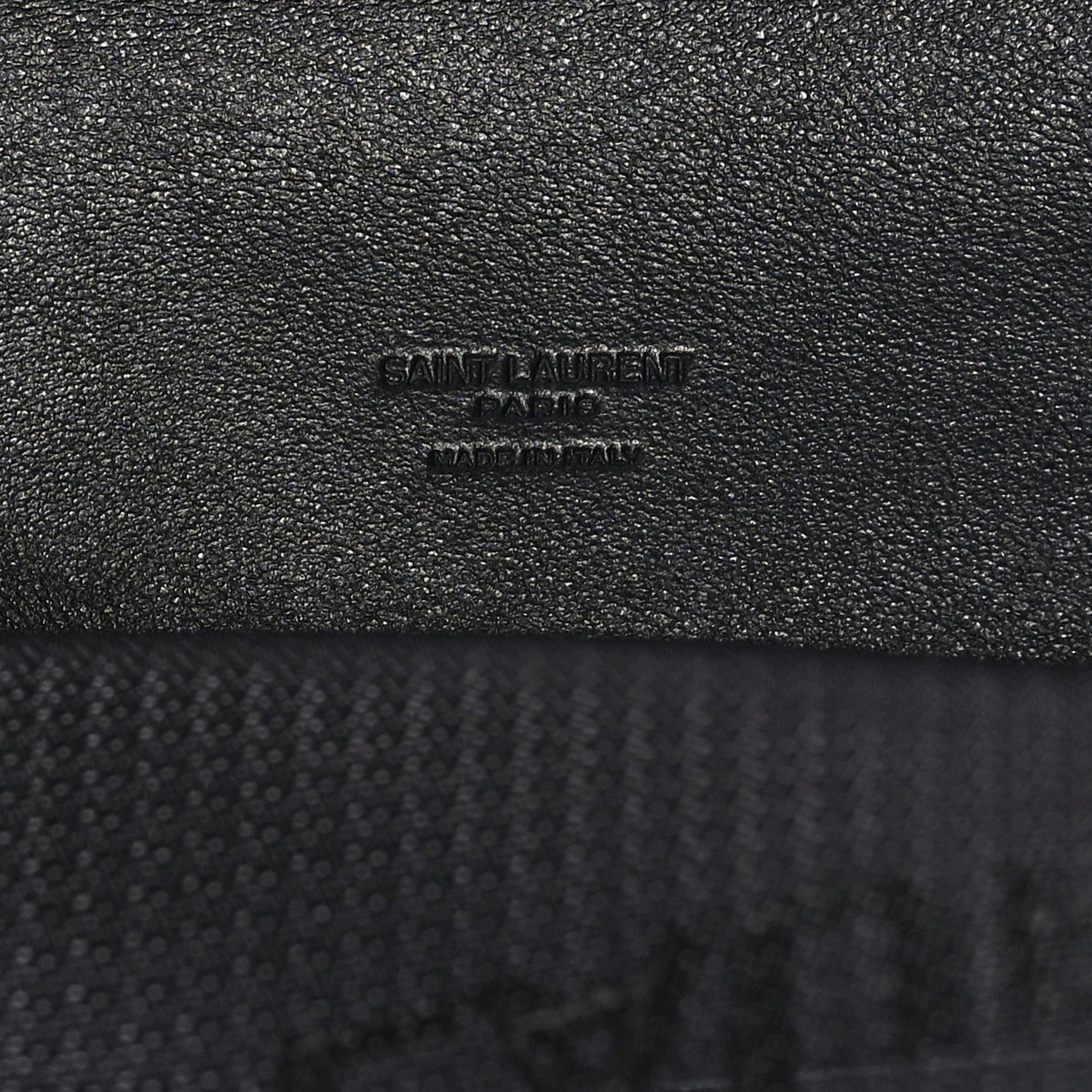 Saint Laurent Mesh Patent Rive Gauche Tote Black 5 of 7