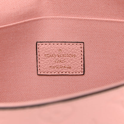 Louis Vuitton Empreinte Pochette Felicie Chain Wallet Rose Poudre 6 of 9
