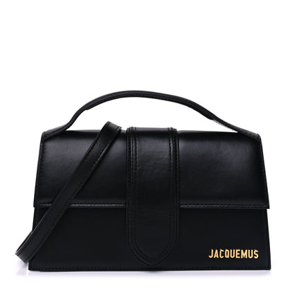 Jacquemus Smooth Calfskin Le Grand Bambino  Black 1 of 8