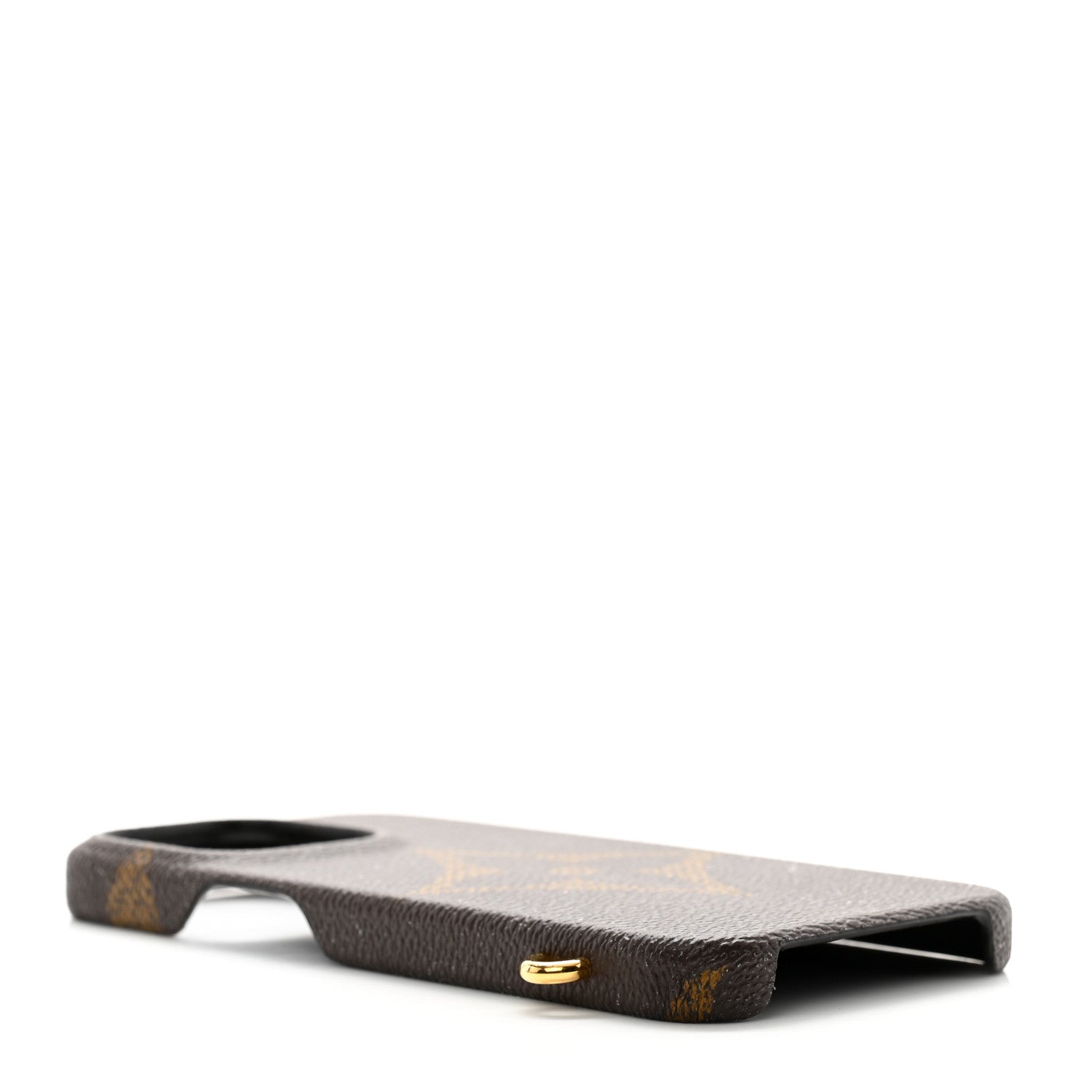 Louis Vuitton Monogram Bumper On Strap iPhone 13 Black 4 of 9